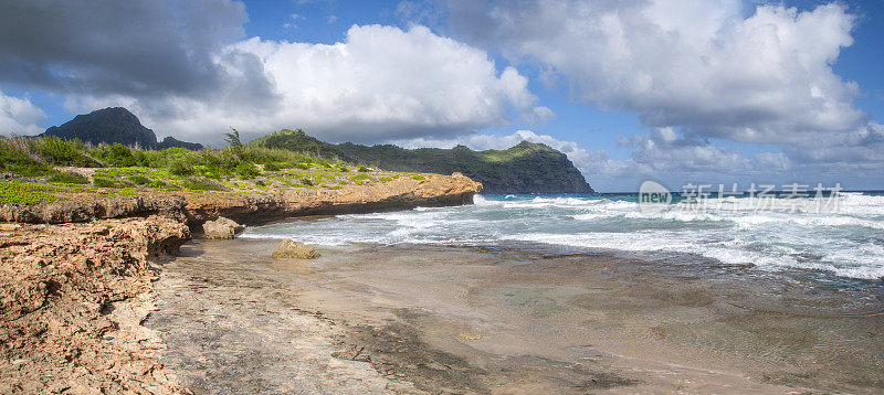 豪拉海滩全景