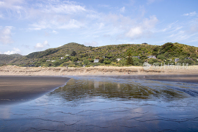 新西兰:皮哈海滩