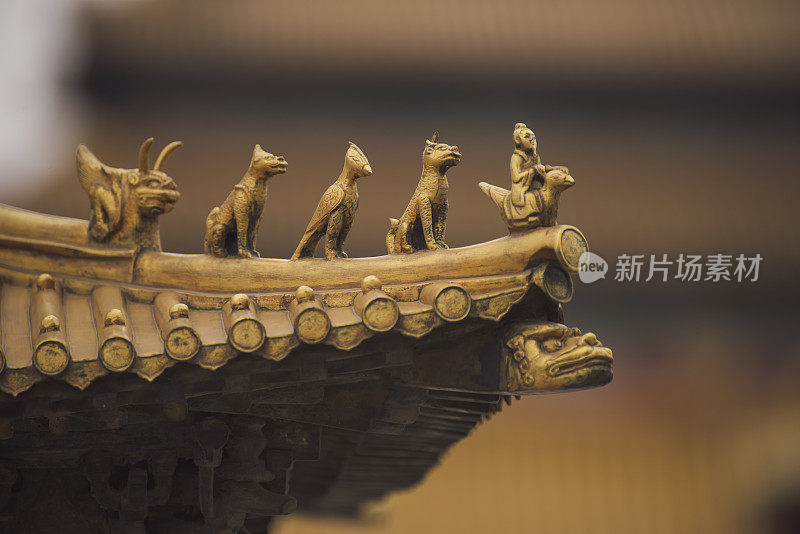 中国北京的紫禁城