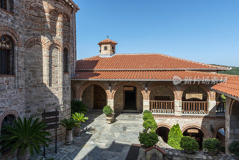 希腊中部卡拉姆巴卡迈特奥拉的大迈特奥隆修道院