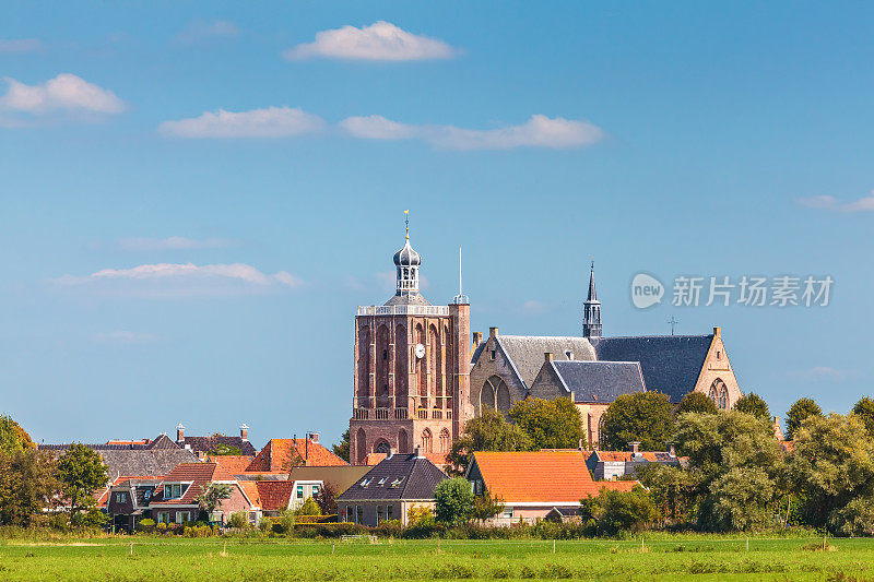 荷兰弗里斯兰省的一个小村庄