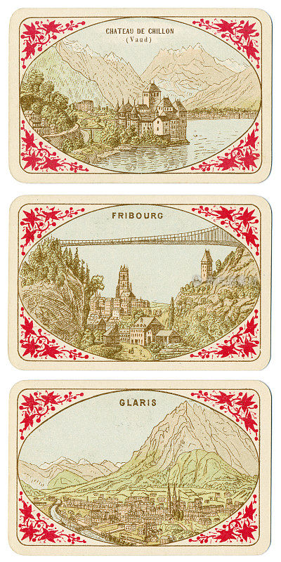 1880年瑞士格拉利斯城堡