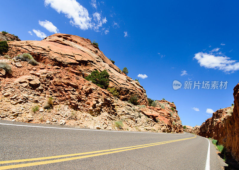 道路-红岩山，水平