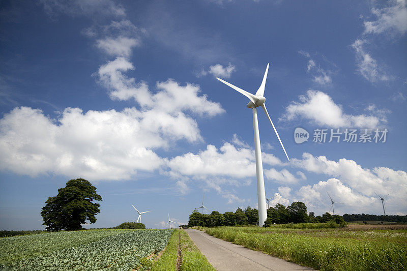 风力涡轮机(日本福岛)