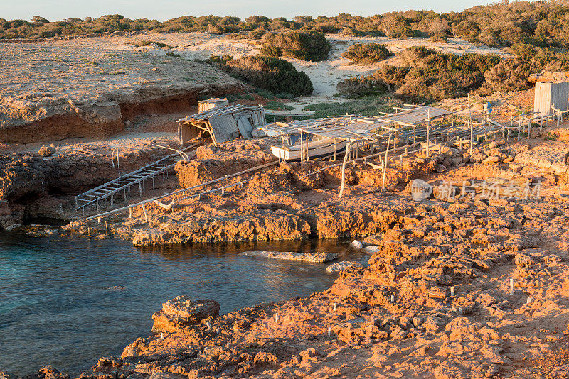 码头在Formentera