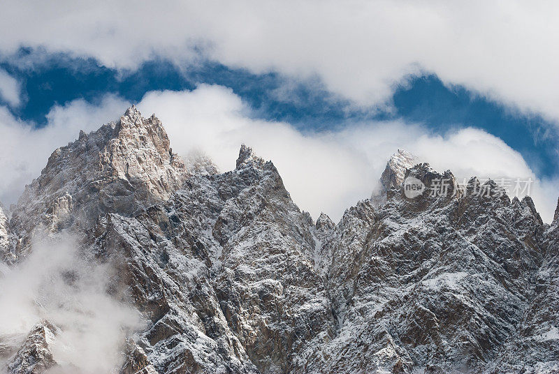 喀喇昆仑山脉，巴基斯坦的喜马拉雅山