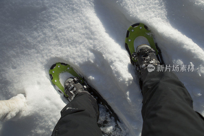 雪鞋冒险