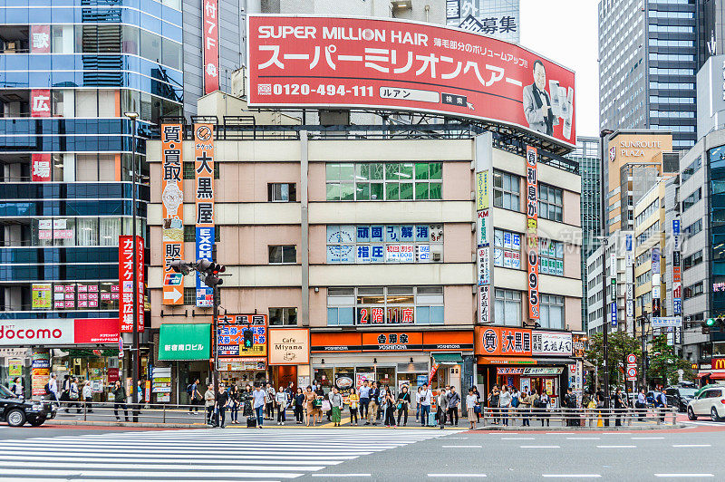 东京街景-新宿