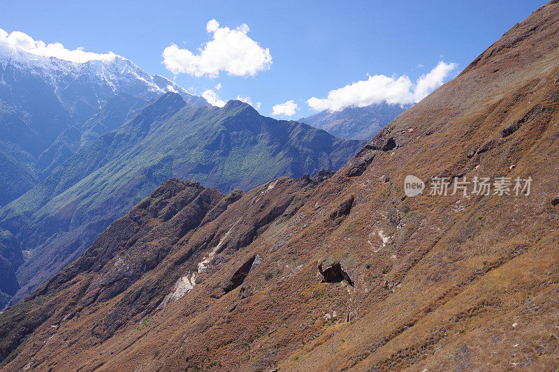 秘鲁安第斯山脉的比尔卡班巴山脉