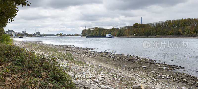 莱茵河的低水位
