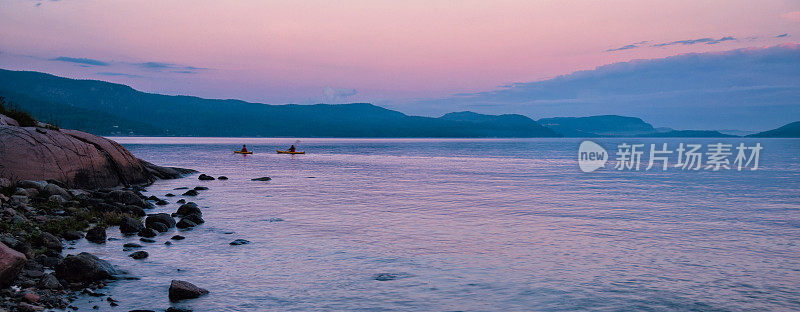 挪威峡湾kayak