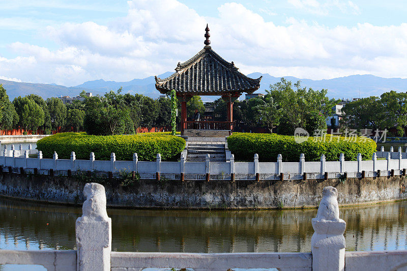 中国云南建水孔庙花园