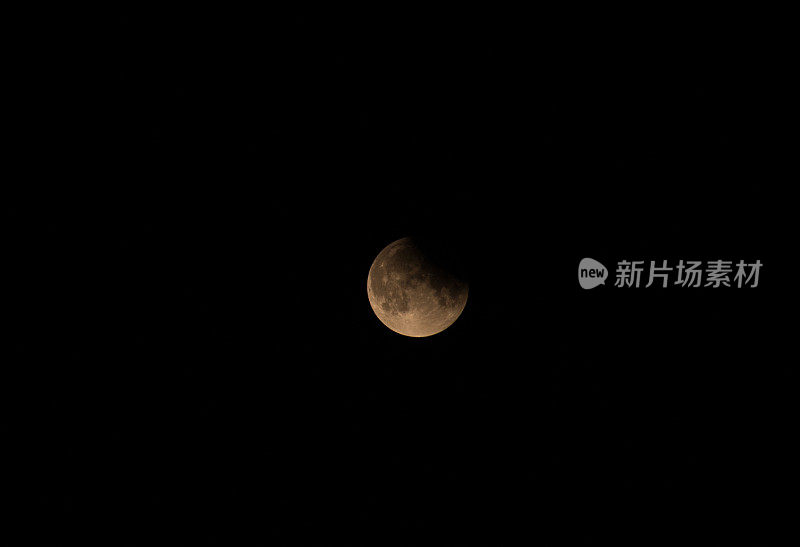 部分月球eclipse