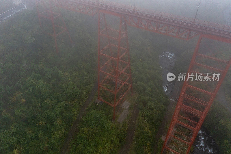 新西兰马纳瓦图-旺加努伊北岛的马卡托特高架桥