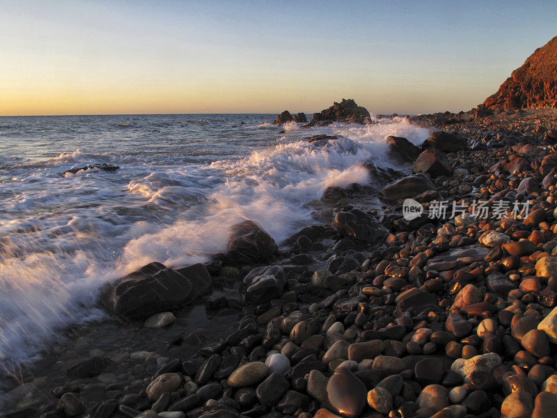 海浪，海面，水面，岩石