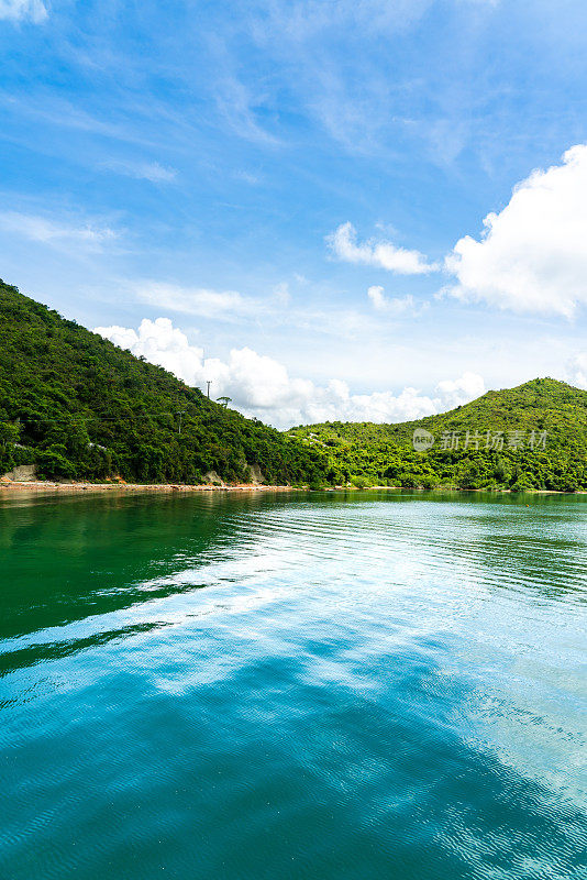 印洲塘海岸公园，香港环球地质公园的海滩景观