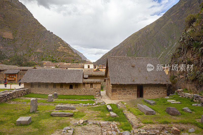 秘鲁圣谷，奥兰塔坦博印加遗址
