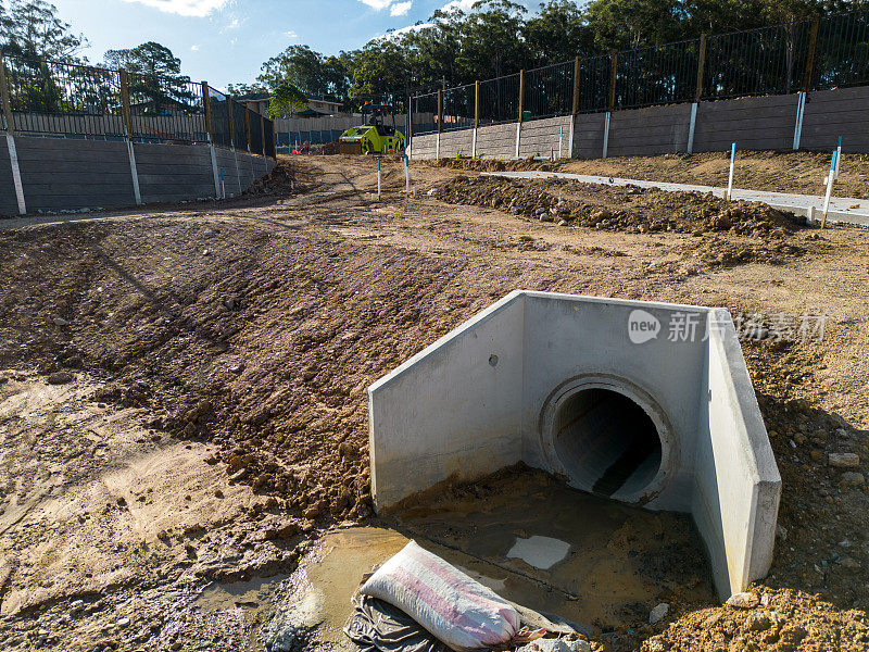 澳大利亚郊区新住宅开发中的排水和基础设施
