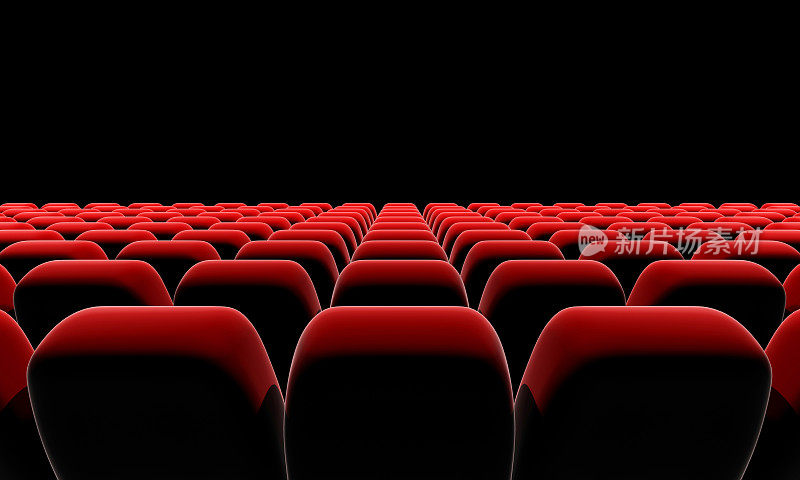 电影院或剧院座位。