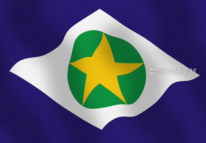 巴西马托格罗索州系列赛摇摆州旗