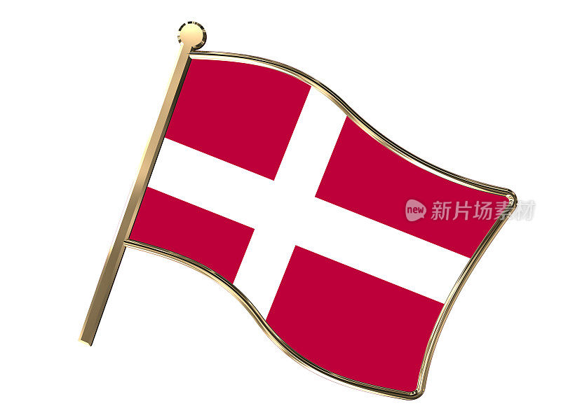 丹麦国旗徽章