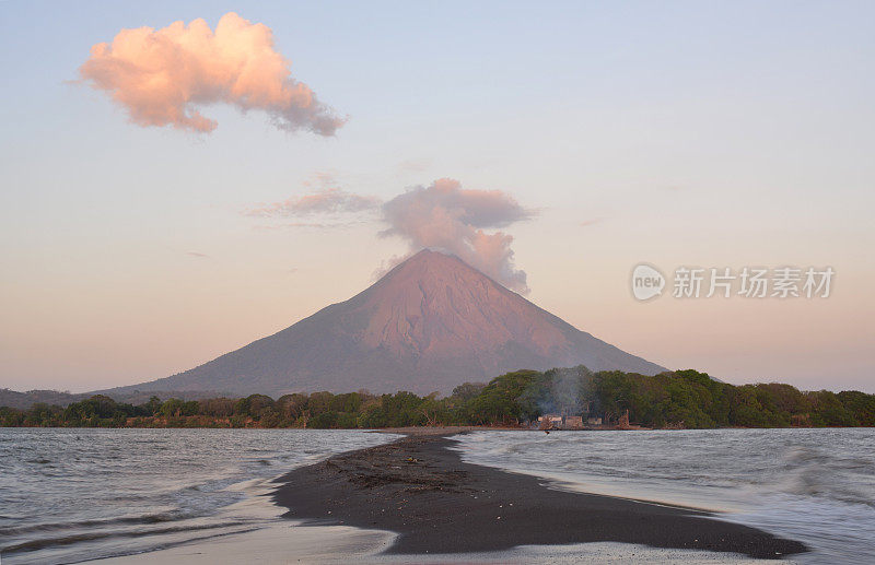 火山、尼加拉瓜