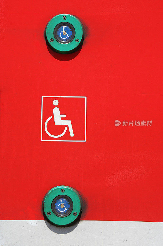 残疾人专用开门器