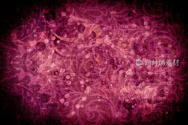 紫色花抽象背景