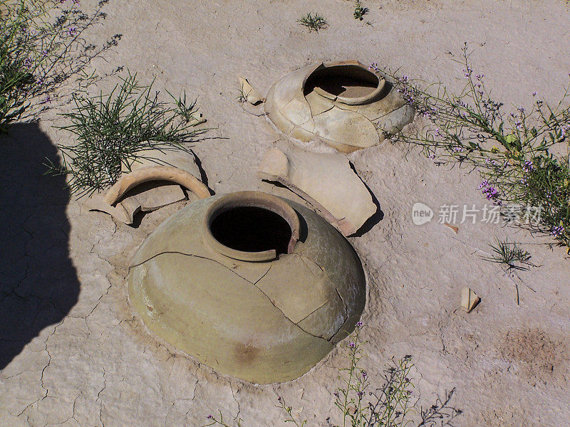 土库曼斯坦青铜时代的陶罐