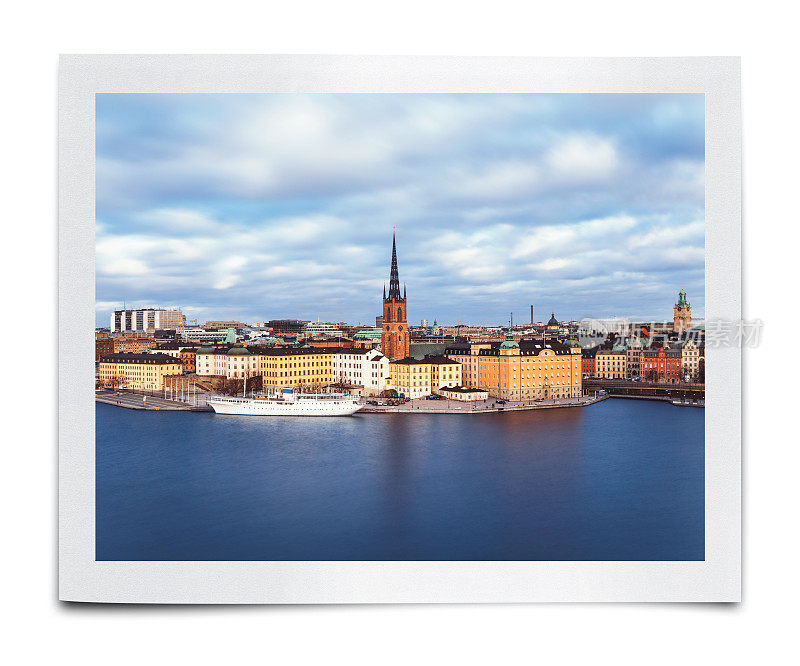 瑞典斯德哥尔摩照片(剪辑路径)