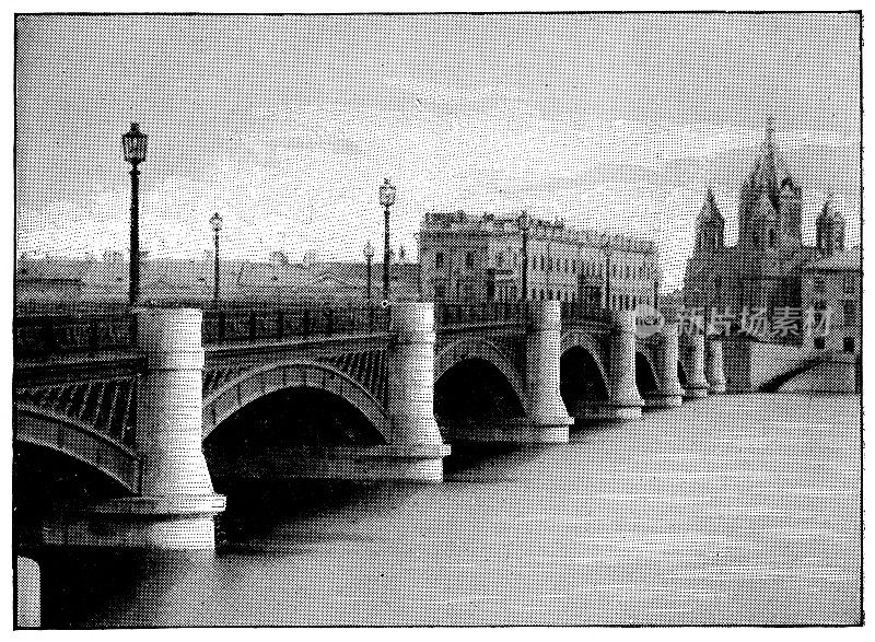 俄罗斯圣彼得堡的尼古拉耶夫斯基桥——俄罗斯帝国19世纪