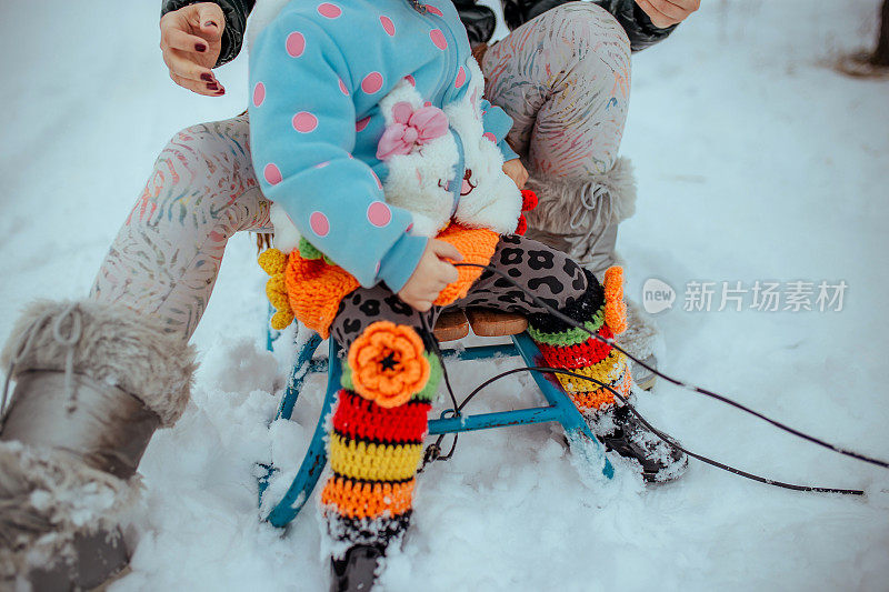 雪地上的乐趣