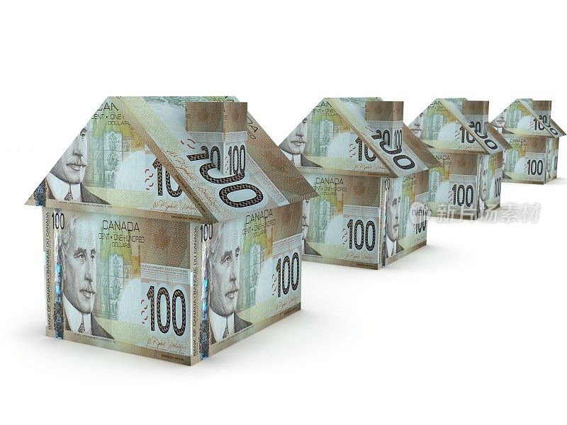 加拿大钱房子房地产抵押