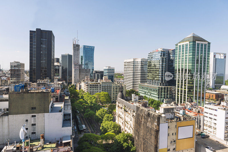 布宜诺斯艾利斯市中心商业区