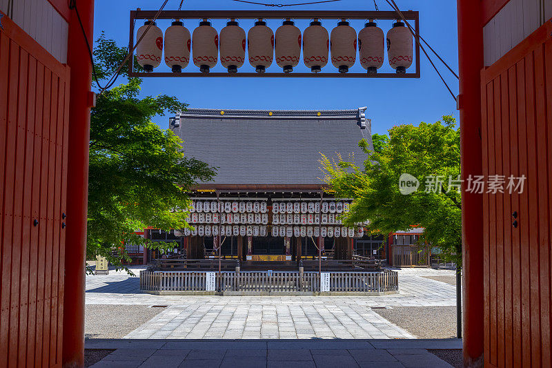 日本，京都市，京都市，京都市，安坂神社的舞厅