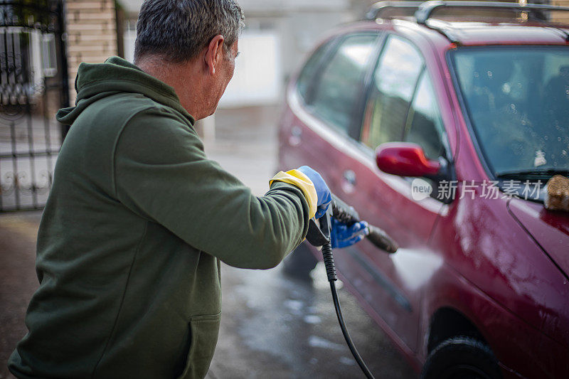 DIY，男人自己洗车