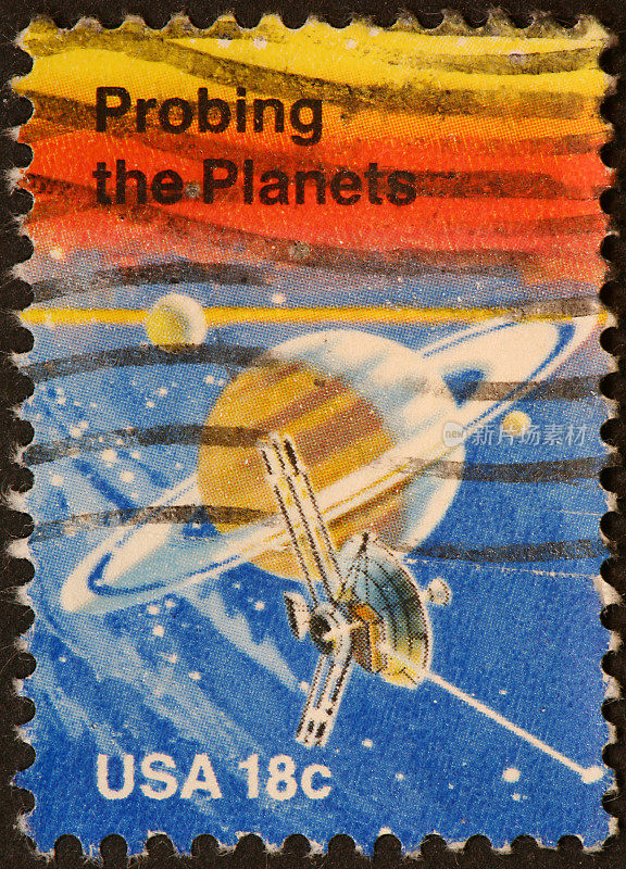 土星卫星邮票