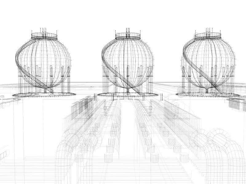 3D草图架构储罐