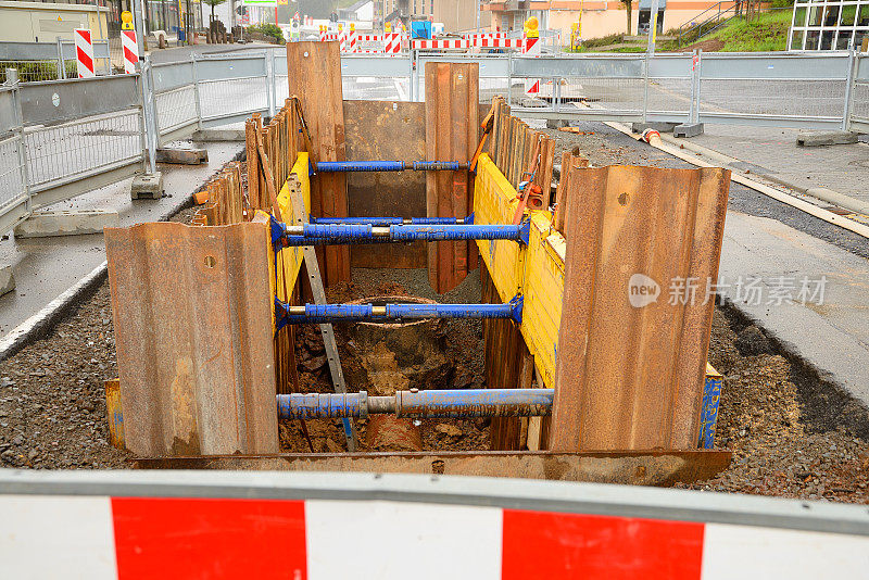 污水系统地下街道建设