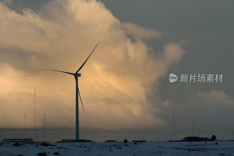 风力涡轮机和雷雨表国家风力技术中心科罗拉多