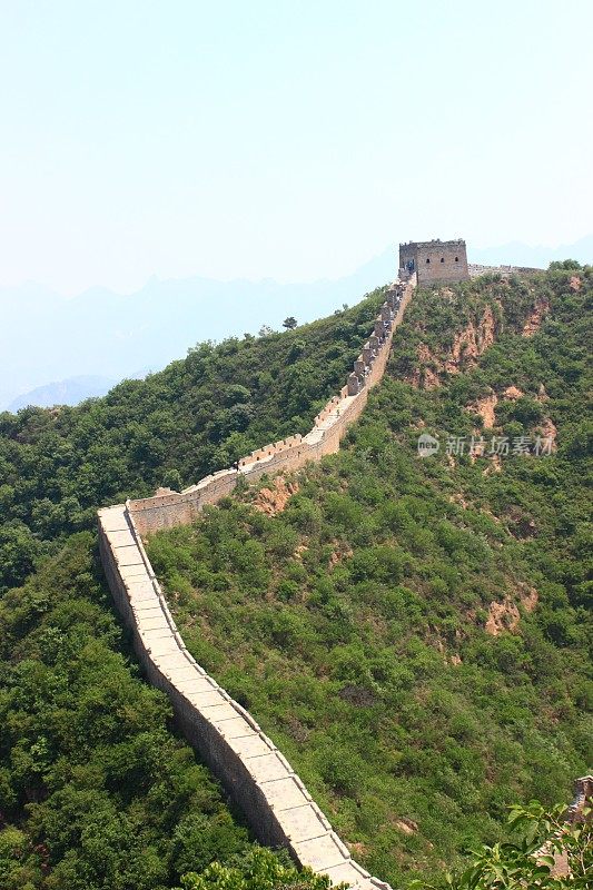 夏天的长城，中国金山岭