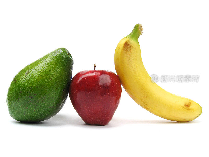 苹果鳄梨香蕉