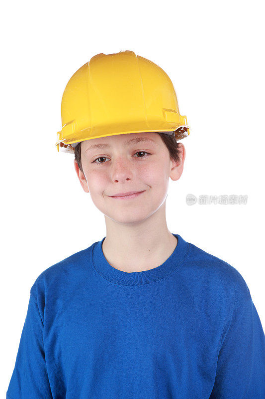 孩子的建筑工人