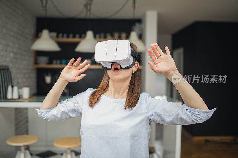 惊叹于VR