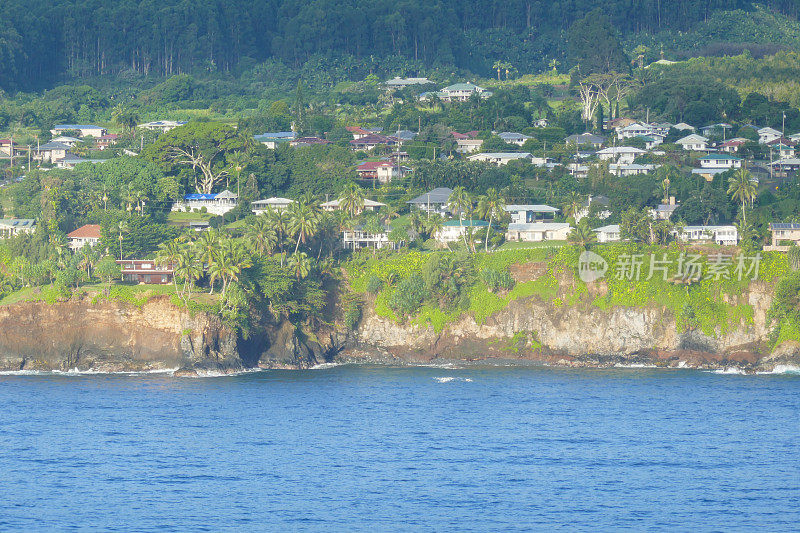 美国夏威夷希洛海岸线