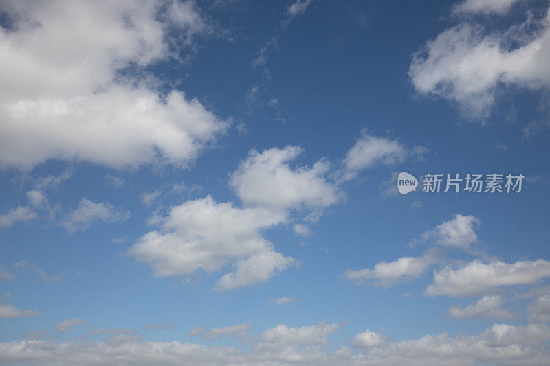 戏剧性的cloudscape