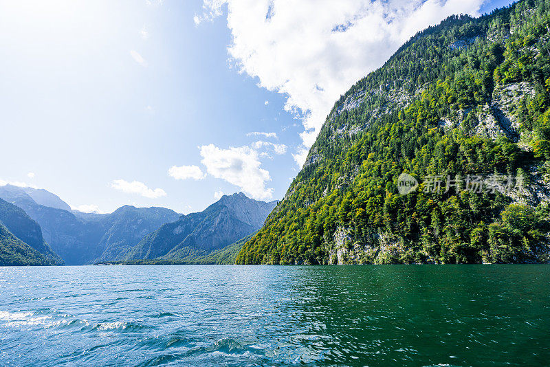 美景Königssee，巴伐利亚