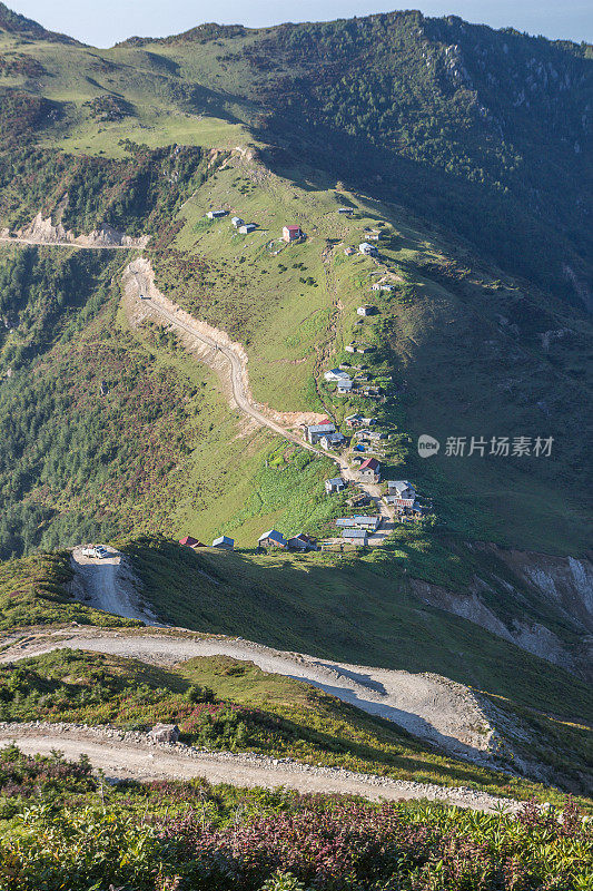 Koçdüzü高原的景色