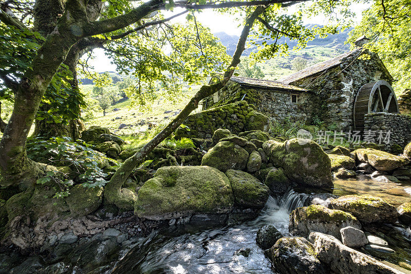 英国湖区的老水厂