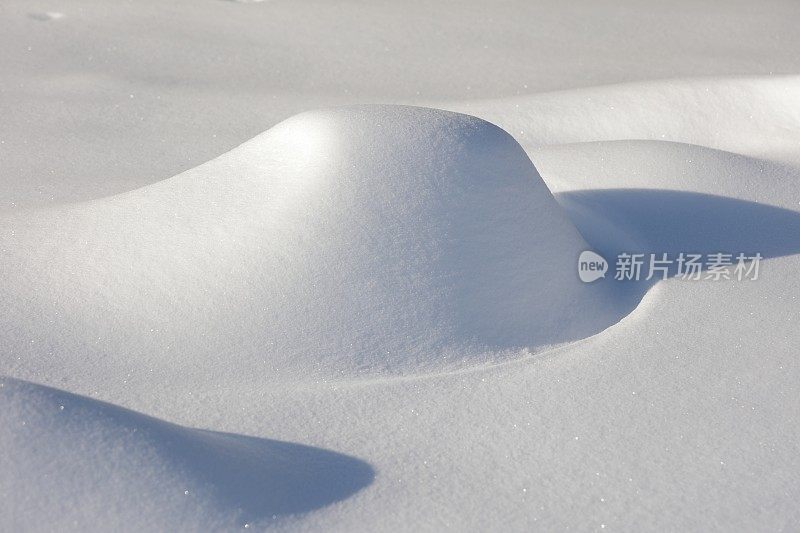 加拿大的雪的形成